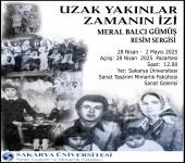 STMF Yüksek Lisans öğrencisi olan Meral Balcı Gümüş, “Uzak Yakınlar, Zamanın İzi” isimli Resim Sergisi