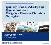 Gülay İnce Atölyesi Öğrencileri Özgün Baskı Resim Sergisi