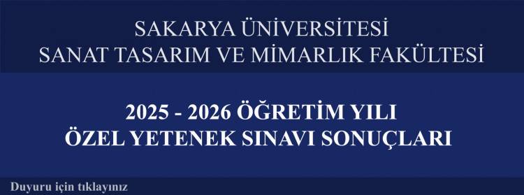 2025-2026 Eğitim Öğretim Yılı Özel Yetenek Sınavı Sonuçları