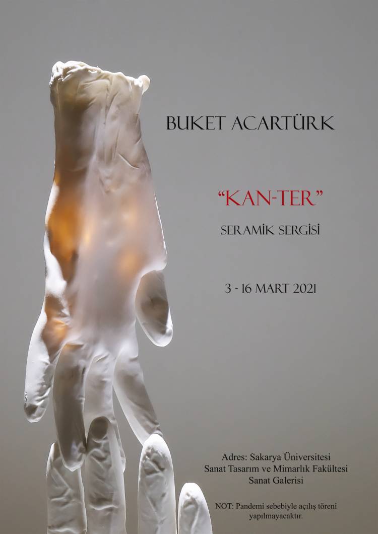 Buket Acartürk'ün KAN-TER İsimli Sergisi 3-16 Mart Tarihleri Arasında Sanat Galerisi'nde!