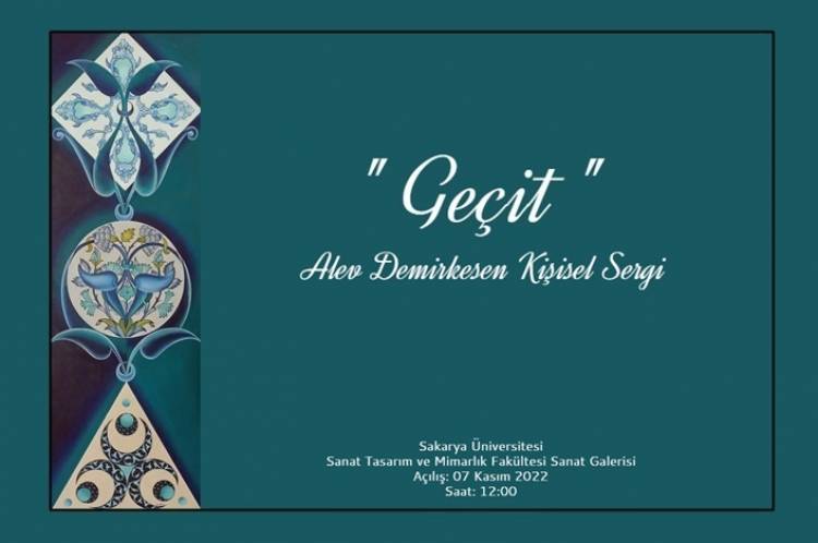 Öğr. Gör. Alev Demirkesen'in “Geçit ” isimli sergisi 7 Kasım 12.00'de STMF Sanat Galerisinde Açılıyor!