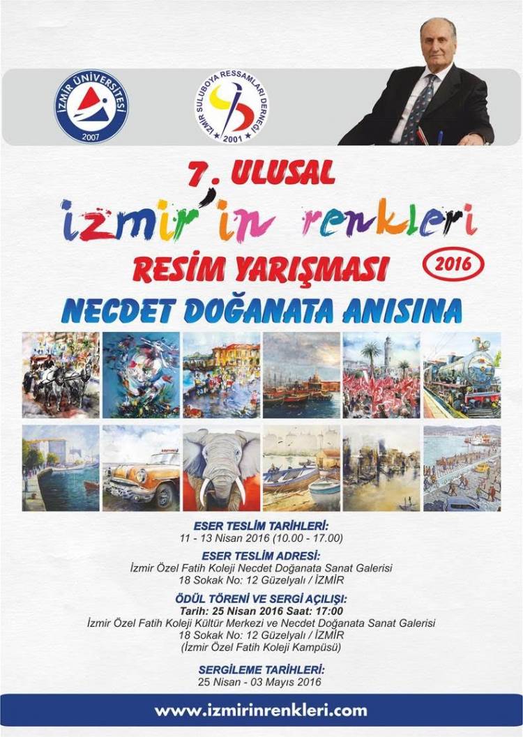 7. Ulusal İzmir'in Renkleri Resim Yarışması