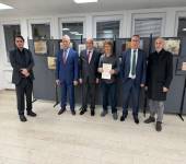 Frankfurt Başkonsolosluğu Türk Kültür Merkezinde “Savaşın Şahitleri Resim Sergisi” Açıldı!